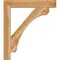 Ekena Millwork Legacy Block Rough Sawn Bracket w/ Offset Brace, Western Red Cedar, 6"W x 30"D x 34"H BKT0604X30X34LEC05RWR - alternate 4